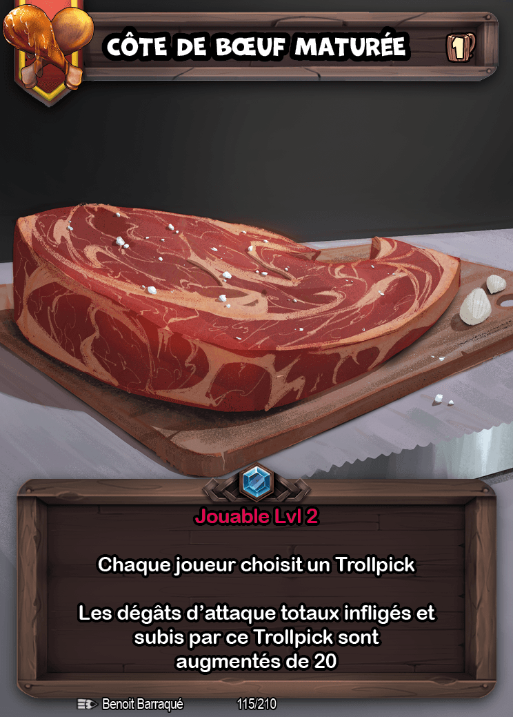 CÔTE DE BOEUF MATURÉE