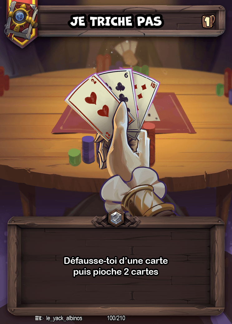 JE TRICHE PAS