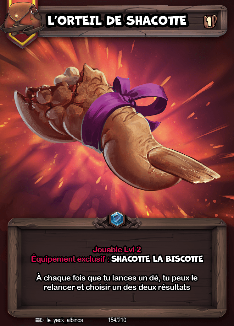 L'ORTEIL DE SHACOTTE