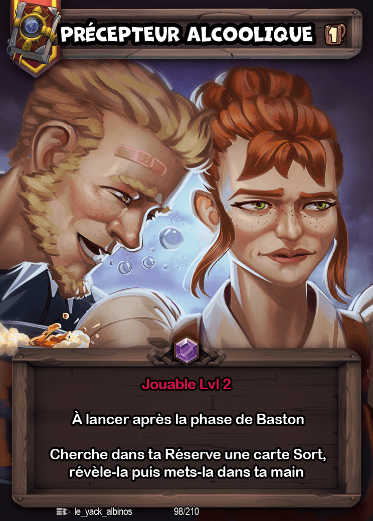 PRÉCEPTEUR ALCOOLIQUE